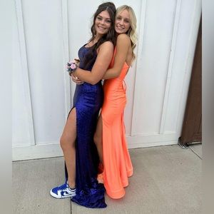 Sherri Hill Royal Blue Prom Dress